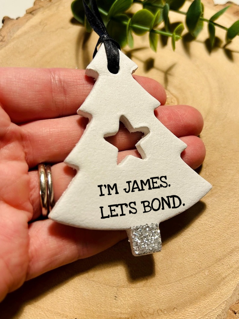 Cute and Humorous Gifts-🥰JAMES Christmas Ornaments