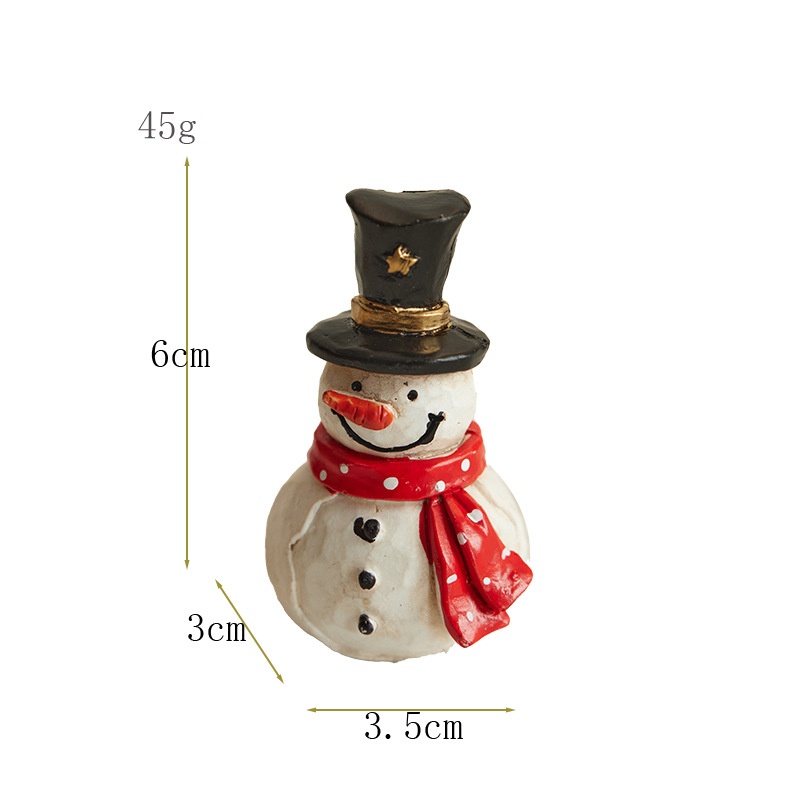 ☃️Christmas Resin Snowman Ornament