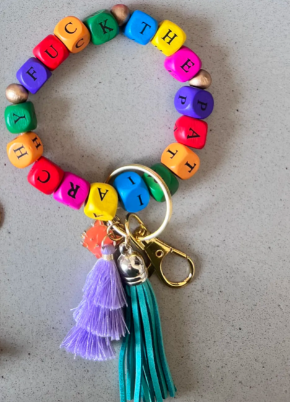 F*ck the Patriarchy Keychain