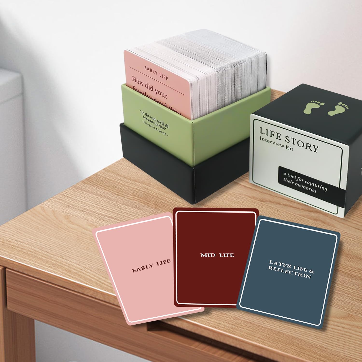 150 Life Story Interview Kit Cards