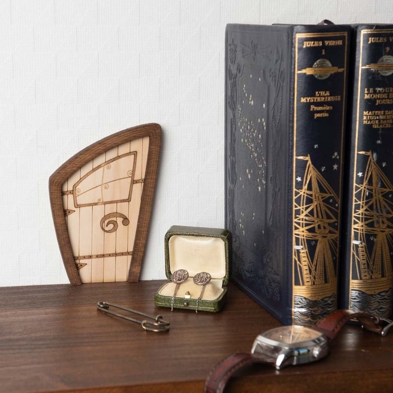 Wall decoration door miniature mini hole