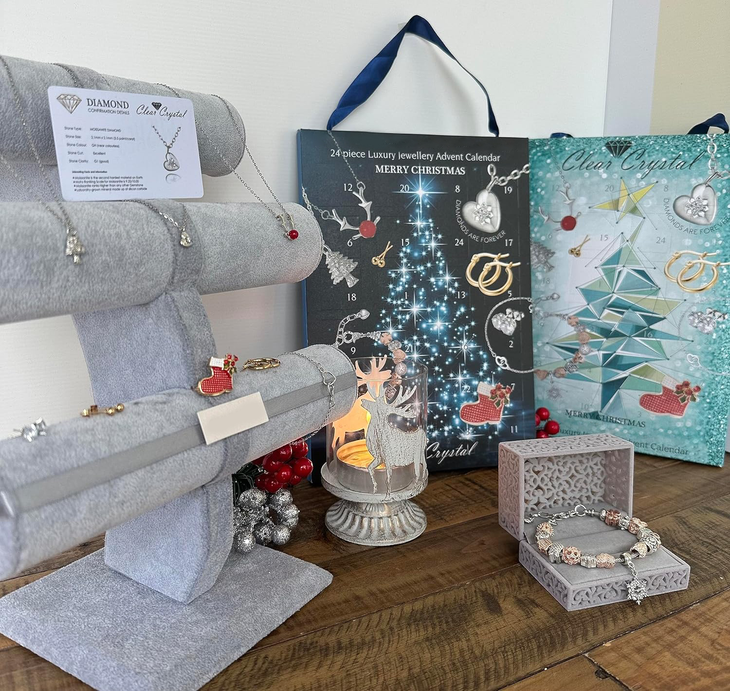 ✨24 Pcs Women's Jewelry Advent Calendar 2024 Christmas🎄