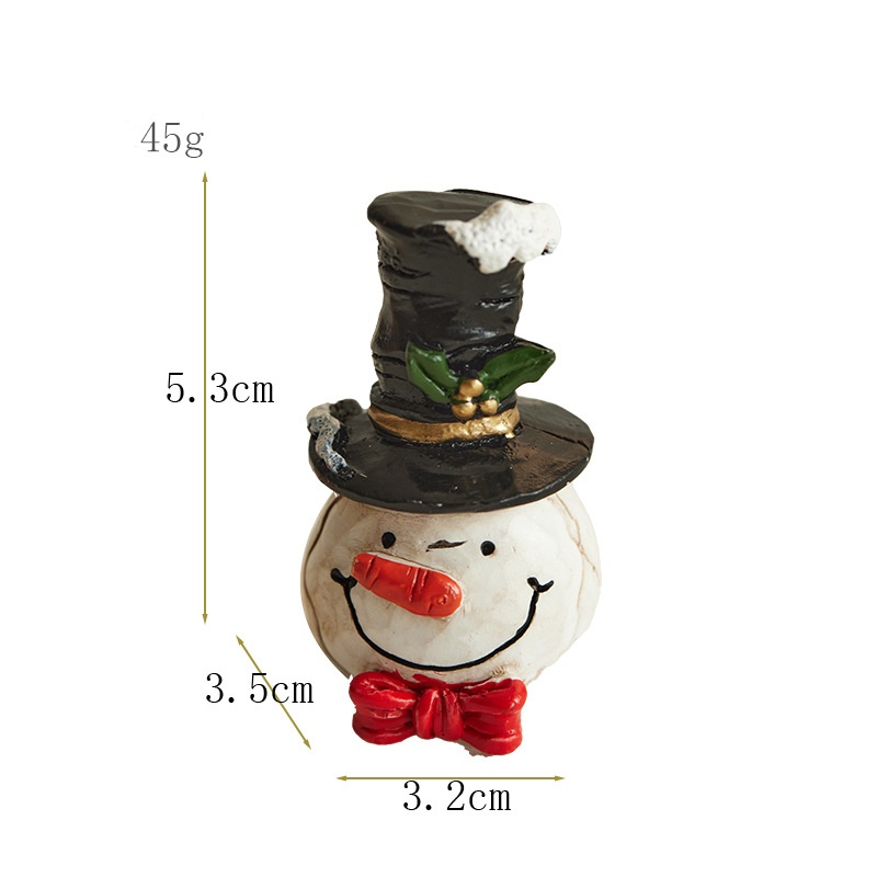 ☃️Christmas Resin Snowman Ornament