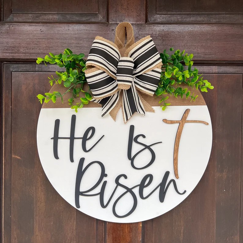 Easter Front Door Decor