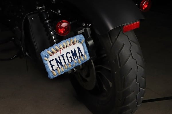 🔥BUY 2 GET 1 FREE-Last Day🔥Creature teeth license plate🤩