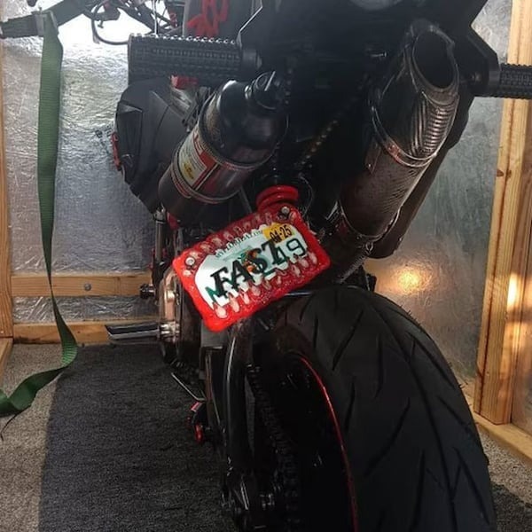 🔥BUY 2 GET 1 FREE-Last Day🔥Creature teeth license plate🤩