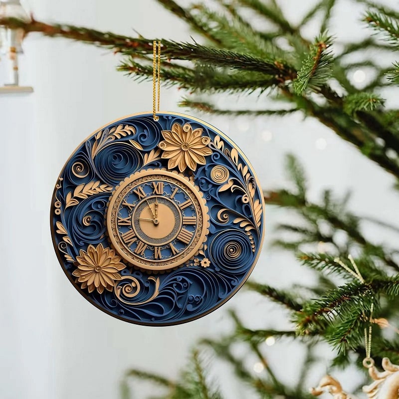 🎅Flat Quilling Christmas Ornaments