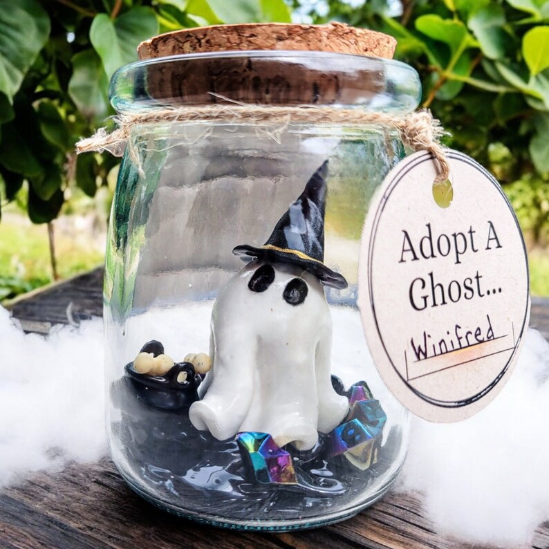 Adopt-a-Ghost in a Jar: Spooky & Sweet Halloween Decor