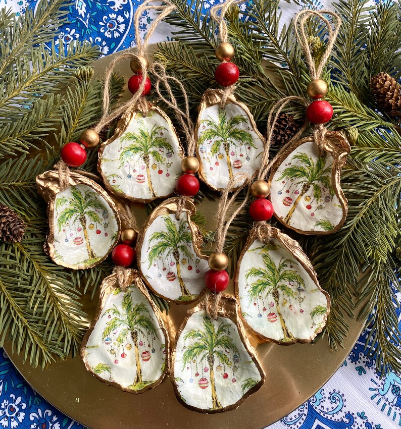 Oyster Shell Ornament