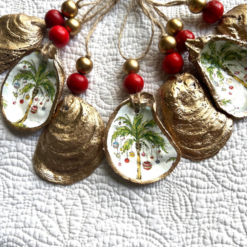 Oyster Shell Ornament