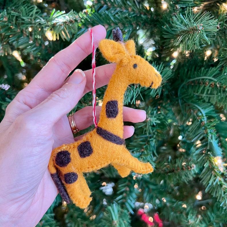 Handmade Felt Christmas Ornaments
