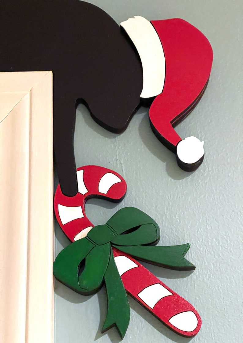 🎅2024 Christmas Gift 50% Off--Metal Christmas Door Topper