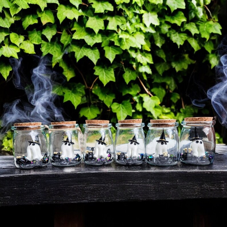 Adopt-a-Ghost in a Jar: Spooky & Sweet Halloween Decor