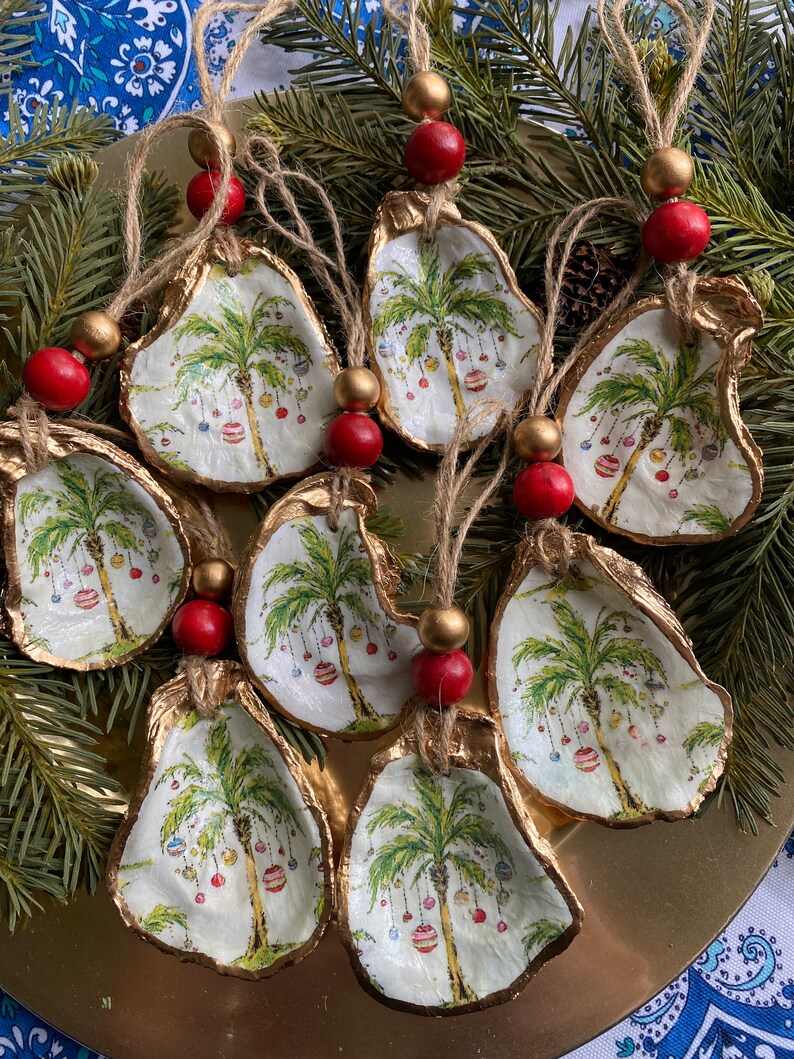 Oyster Shell Ornament