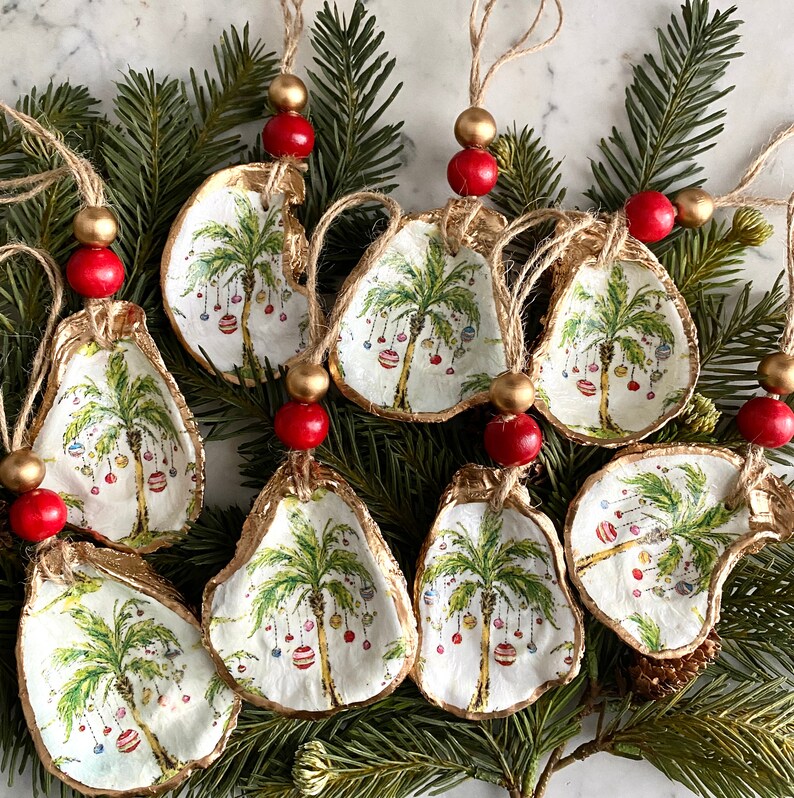 Oyster Shell Ornament