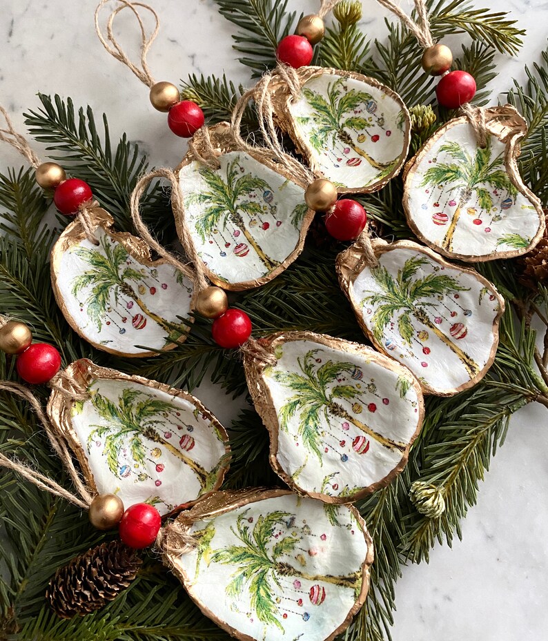 Oyster Shell Ornament