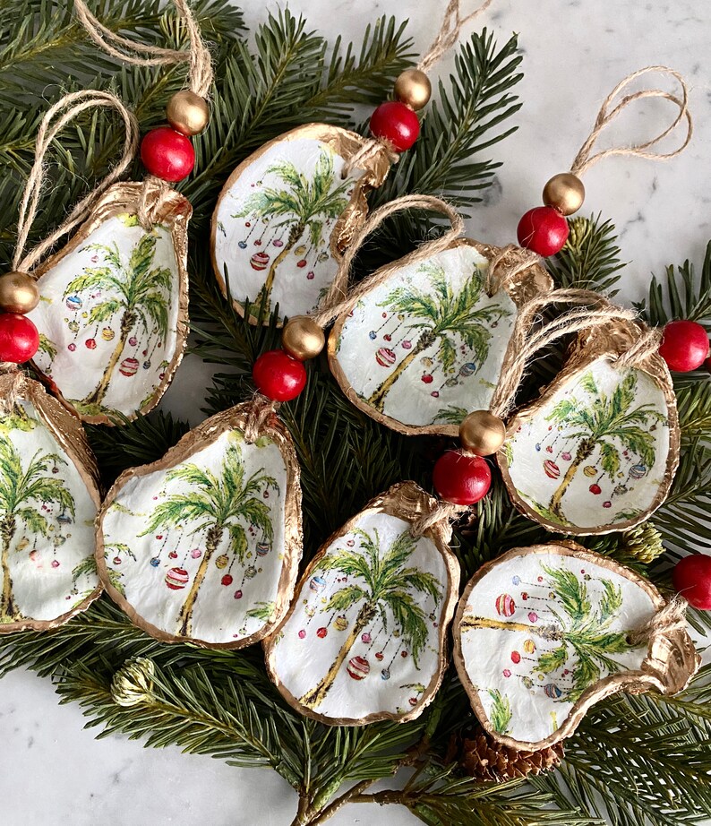 Oyster Shell Ornament