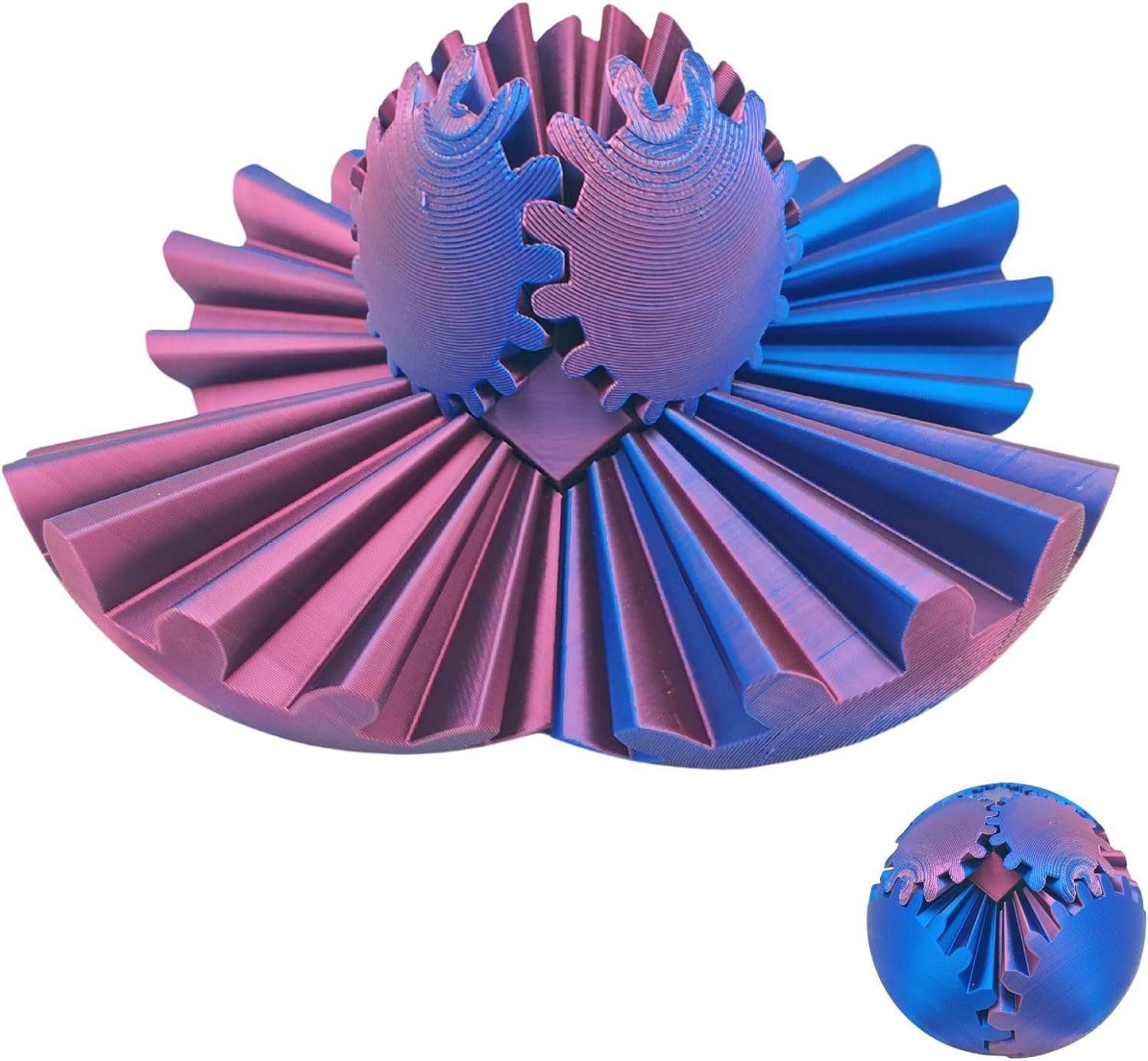 The Steampunk Whirling Wonder Fidget (Gear Ball)