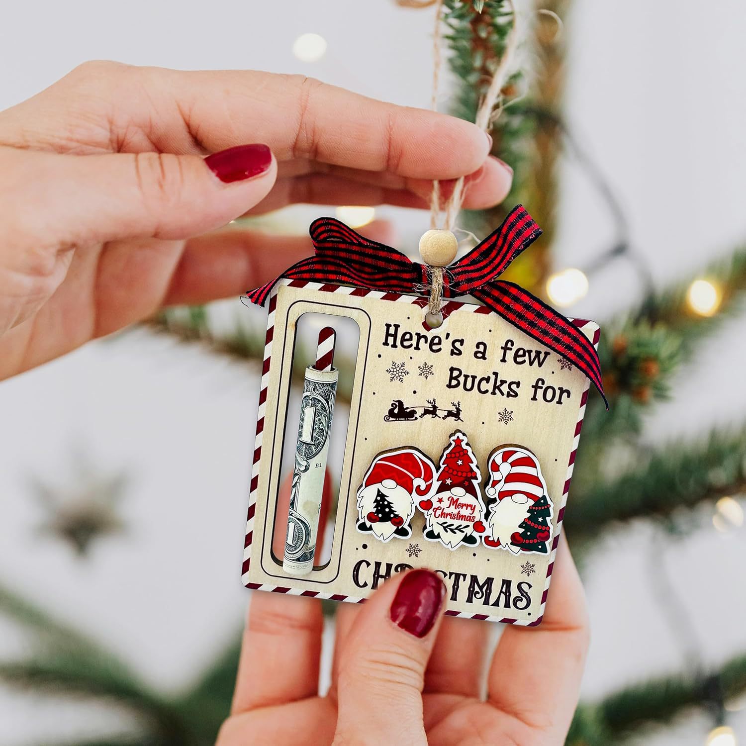 🎮Christmas  Money Holder Ornament