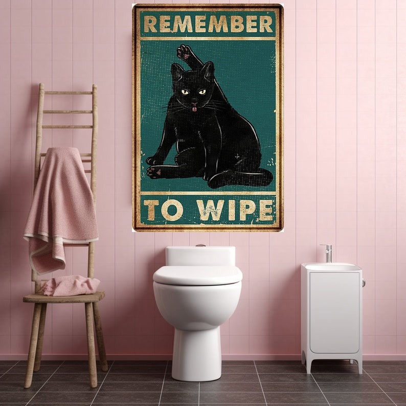Funny Cat Tin Signs