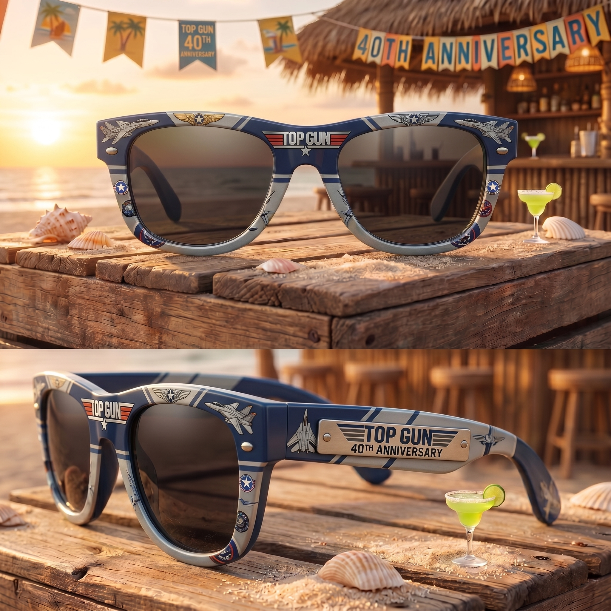 🔥Last Day 49% OFF🔥TOP GUN 40th Anniversary Sunglasses