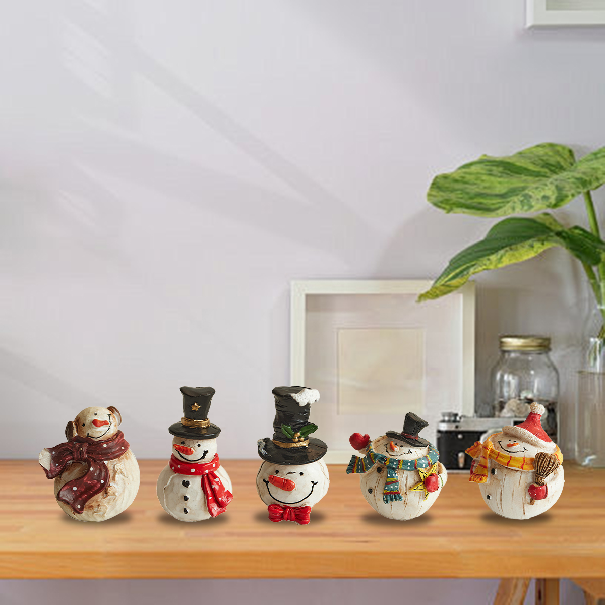 ☃️Christmas Resin Snowman Ornament