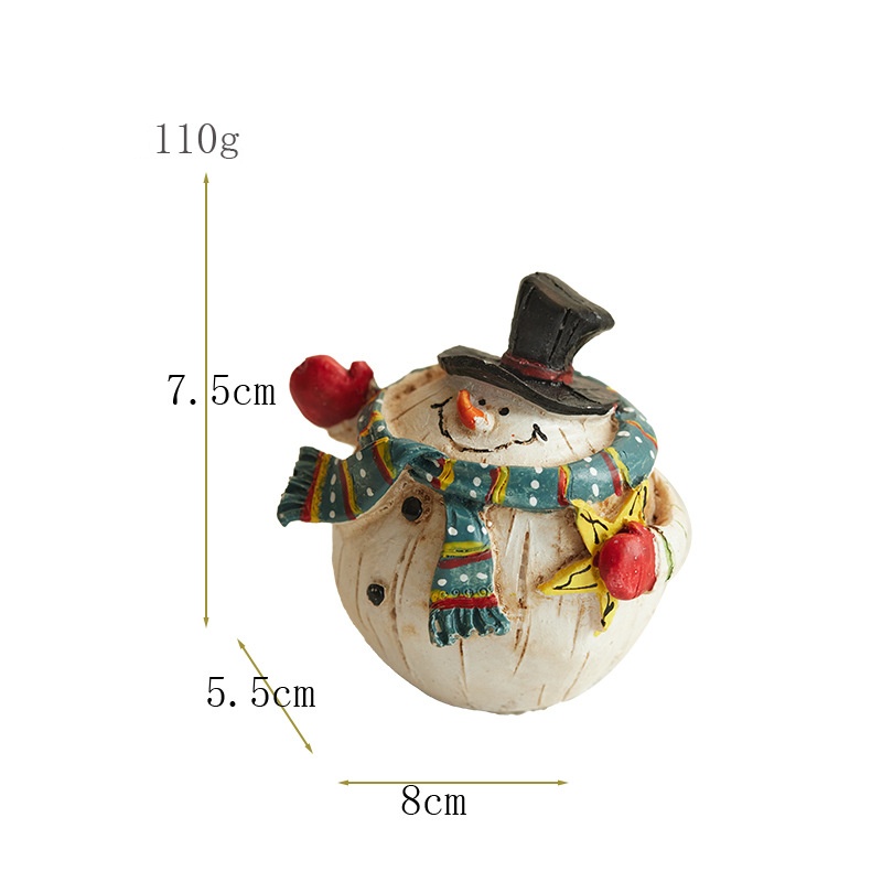 ☃️Christmas Resin Snowman Ornament