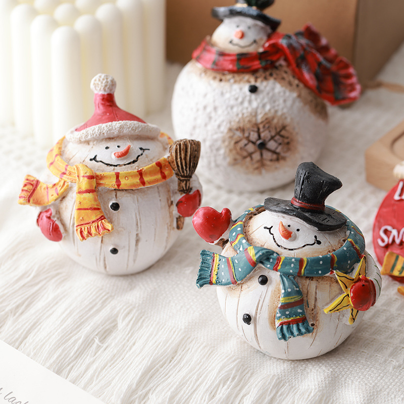 ☃️Christmas Resin Snowman Ornament