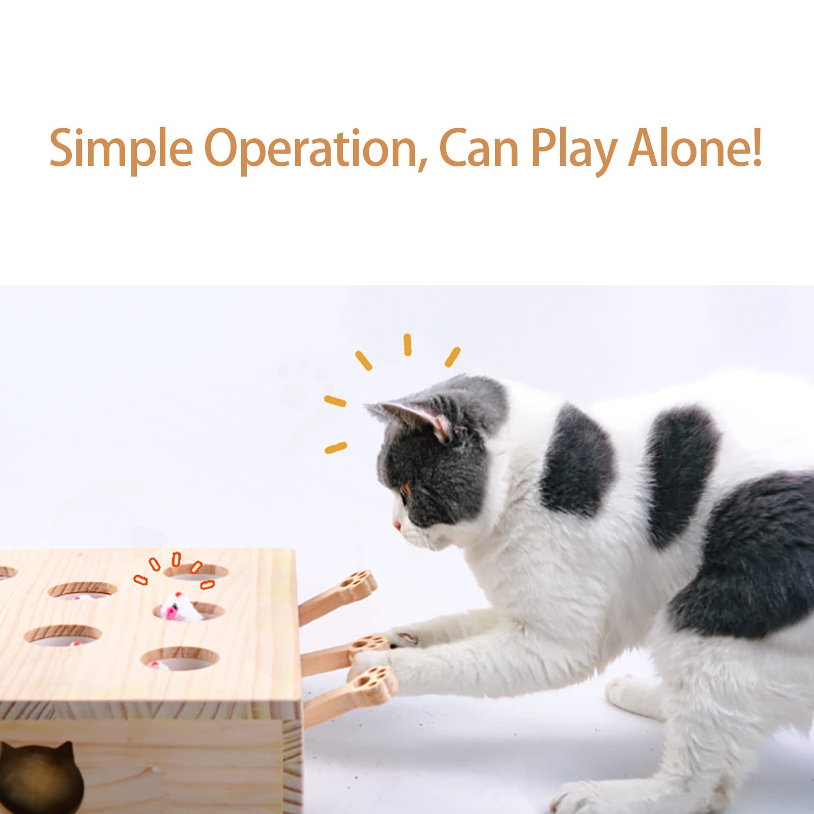 Handmade Cat Box Toy