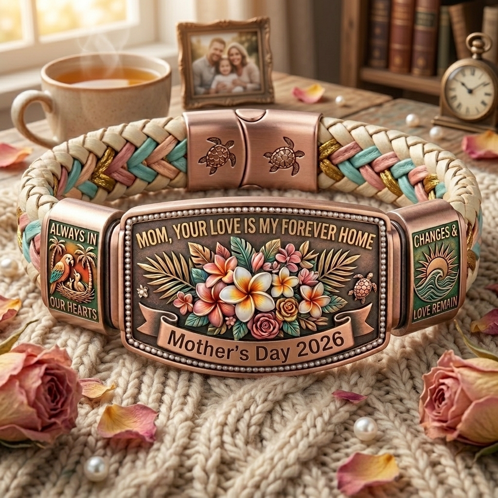 🔥Mother's Day Early Promotion🔥Mom, Your Love Is My Forever Home - Eternal Bracelet