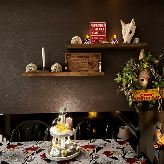 Halloween Countdown Board with Magnetic Pieces