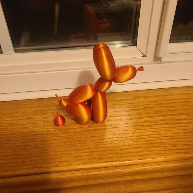 Funny Pooping Balloon Puppy Decoration
