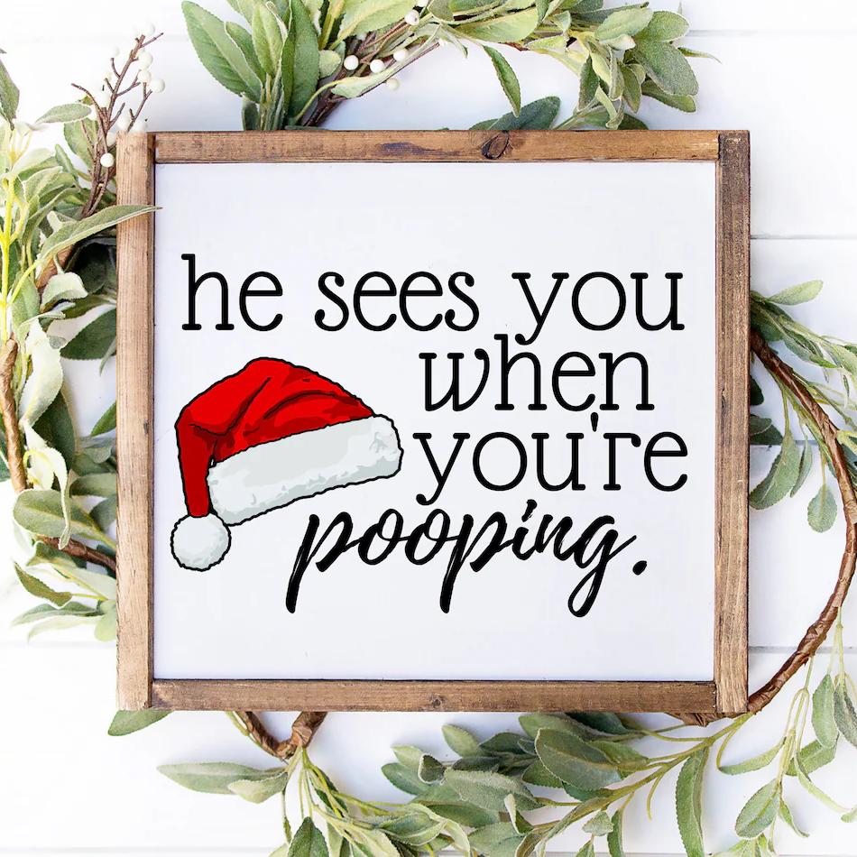 🔥Hot Sale Save 25%|🤣Funny Christmas signs