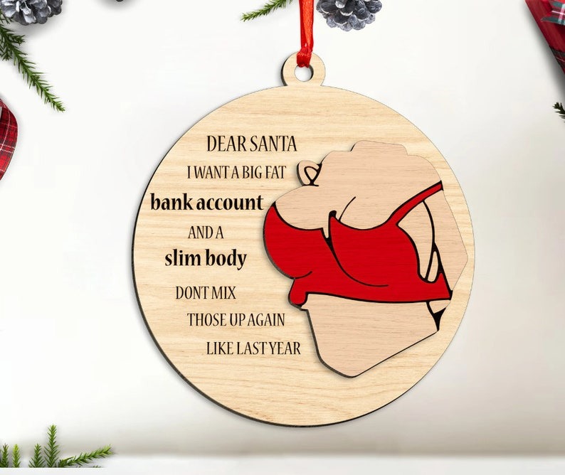 Funny Christmas Ornament Gift