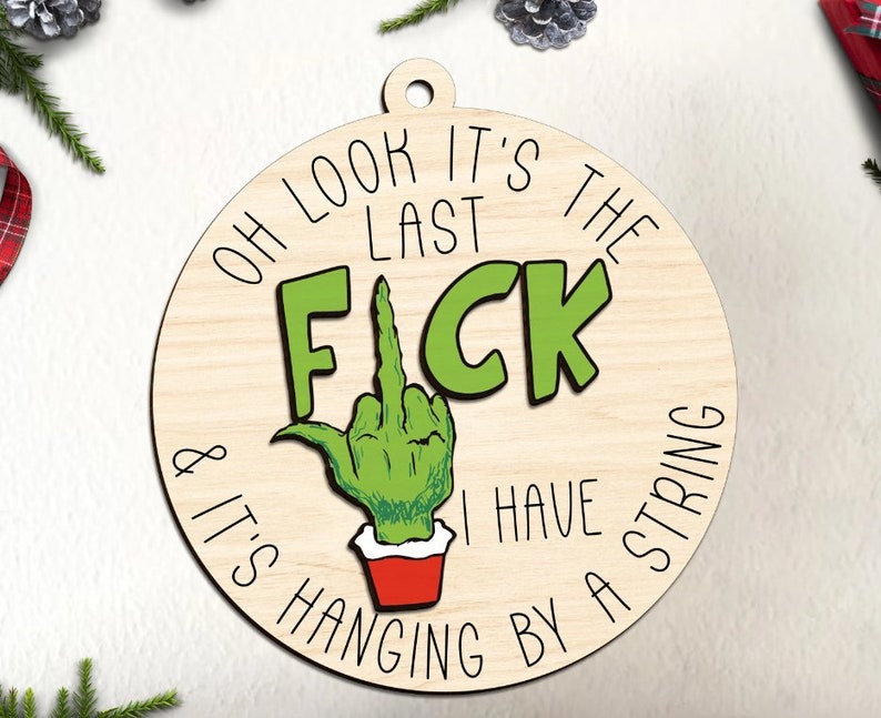 Funny Christmas Ornament Gift