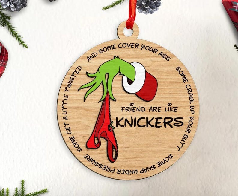 Funny Christmas Ornament Gift