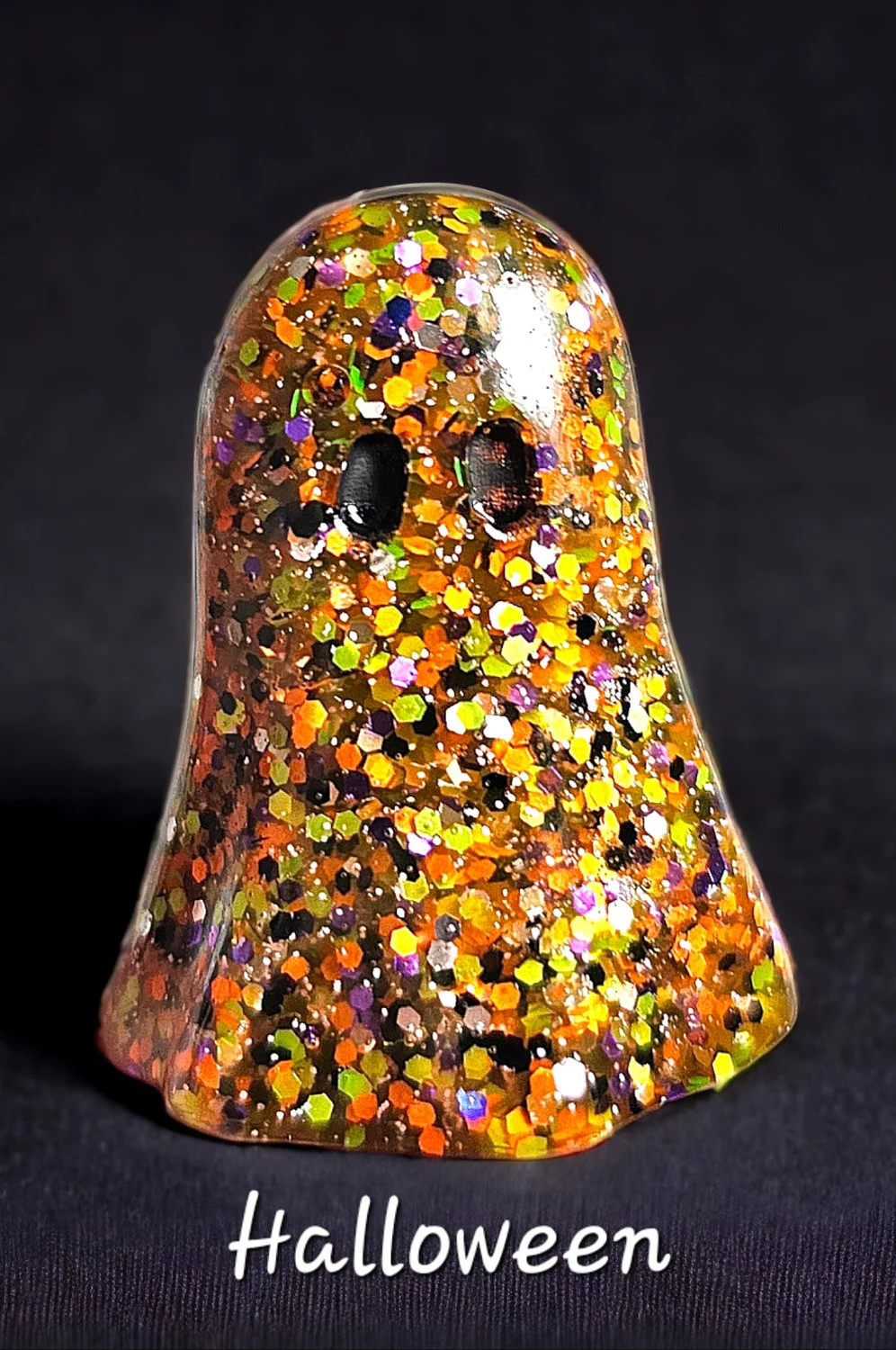 👻Halloween decoration，Resin Glitter Ghosts