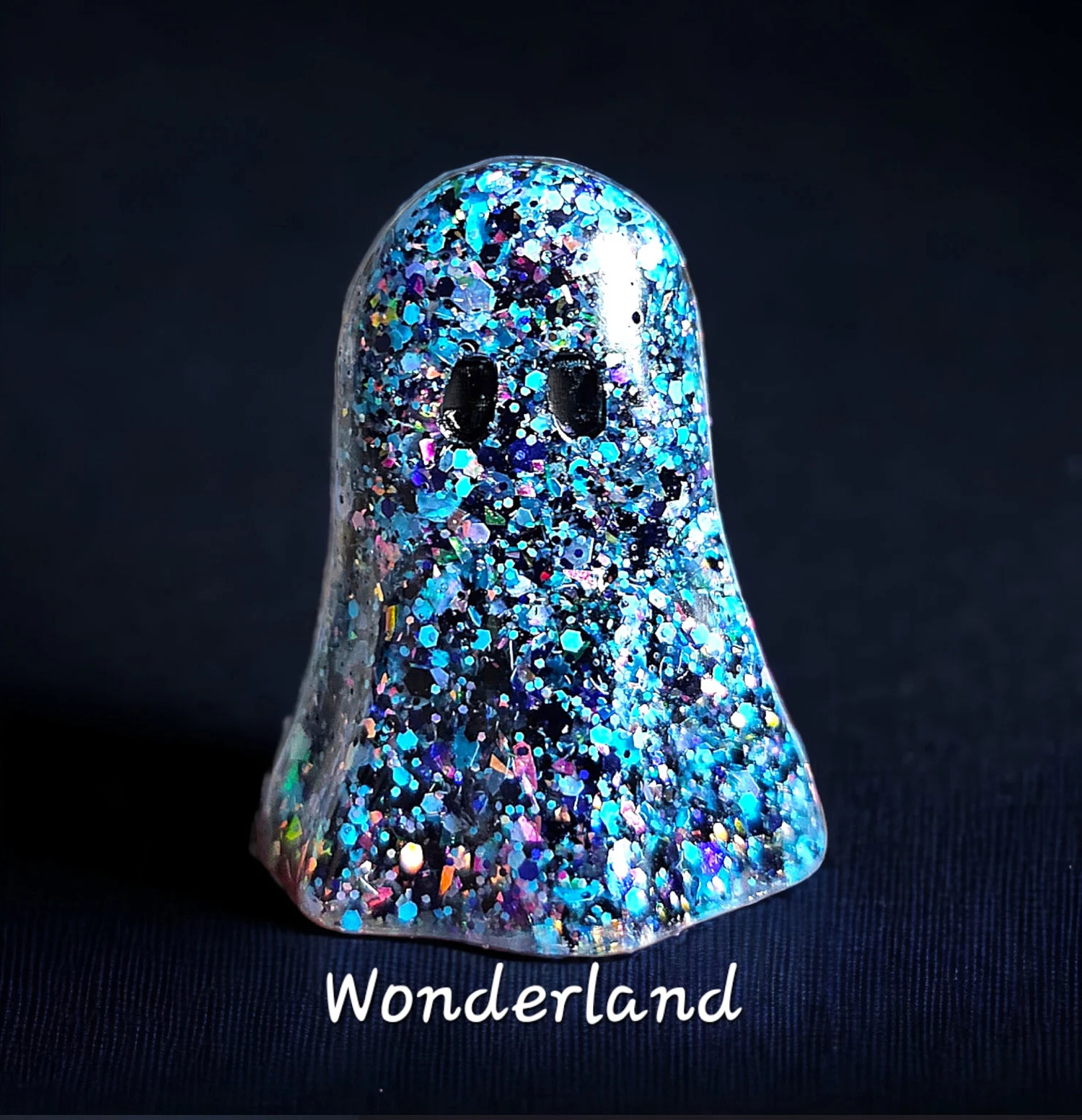 👻Halloween decoration，Resin Glitter Ghosts