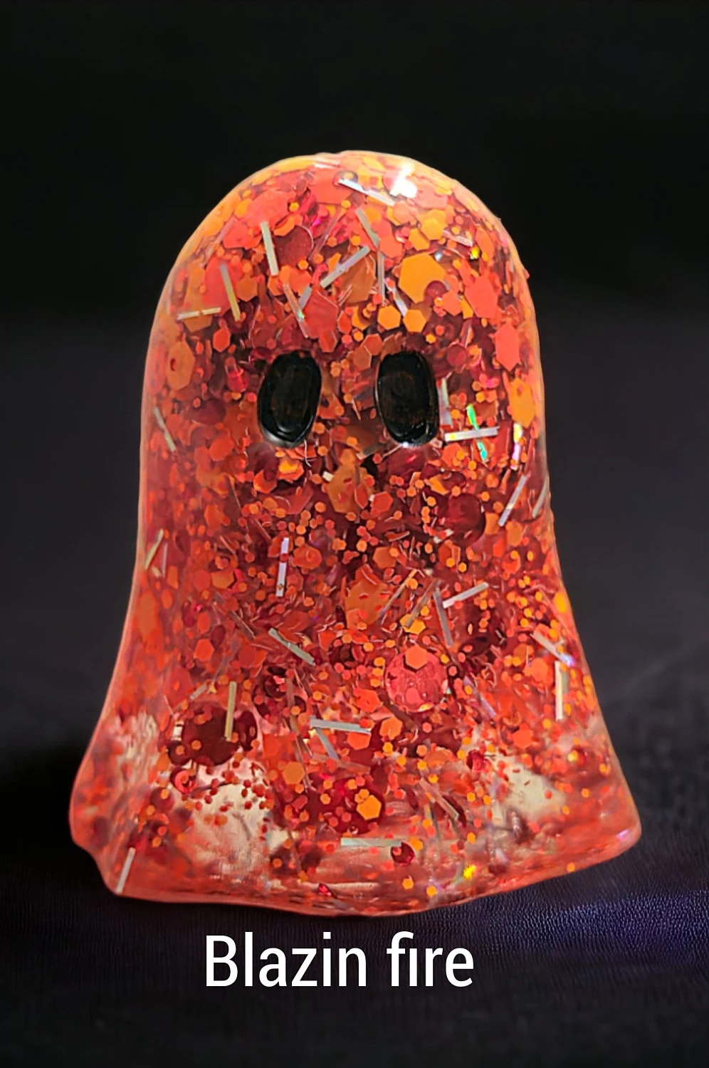 👻Halloween decoration，Resin Glitter Ghosts