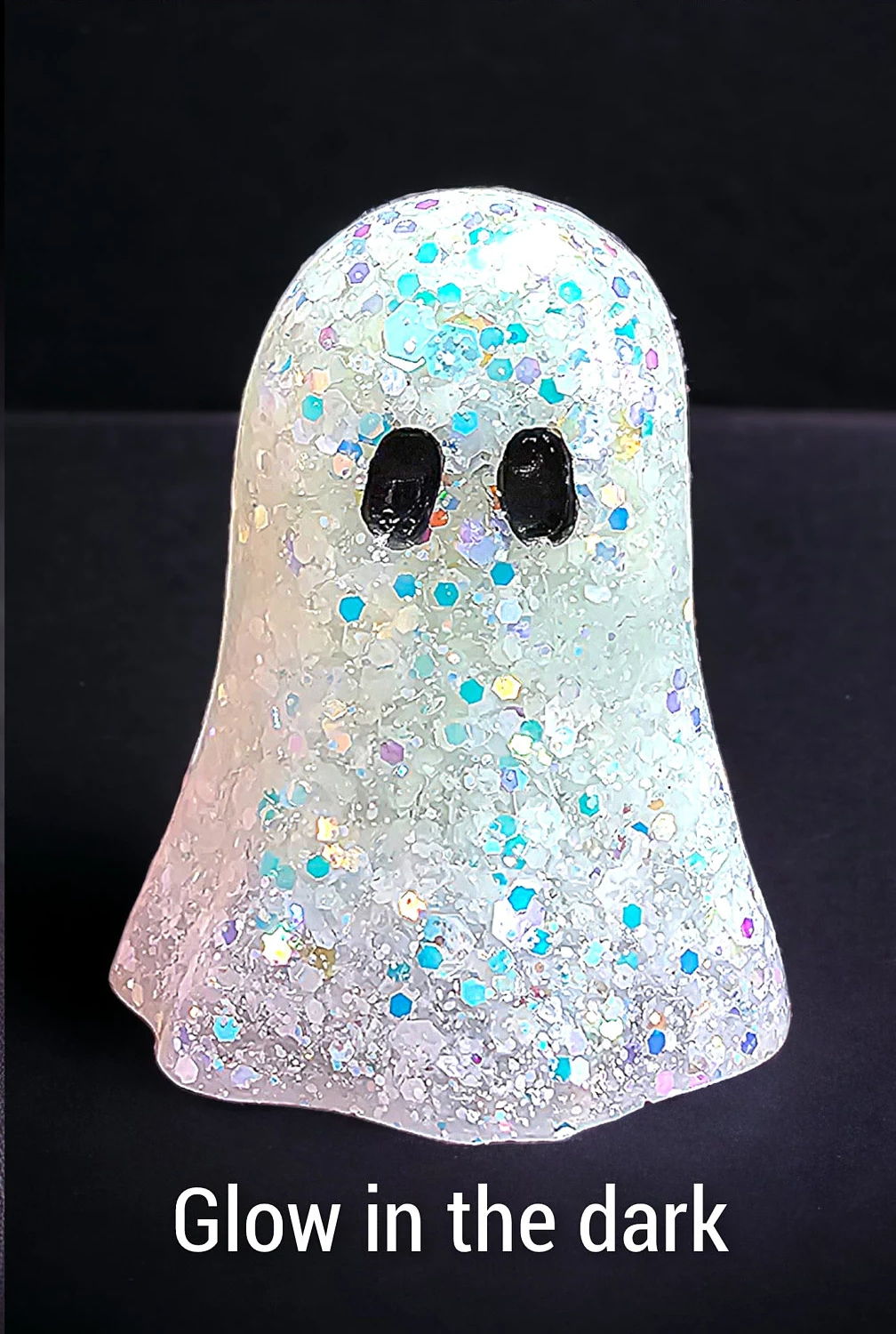 👻Halloween decoration，Resin Glitter Ghosts