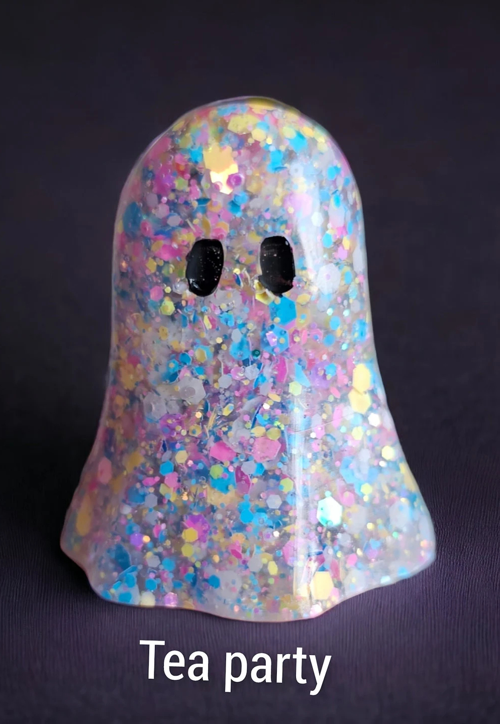 👻Halloween decoration，Resin Glitter Ghosts