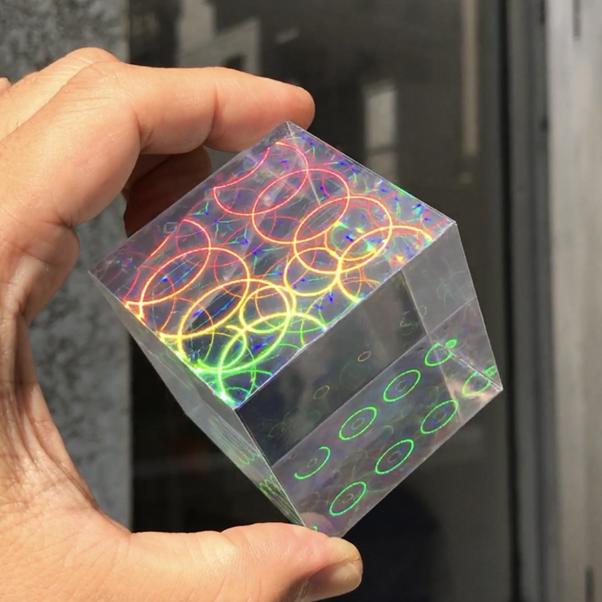 Magic Holo Cube Prism 