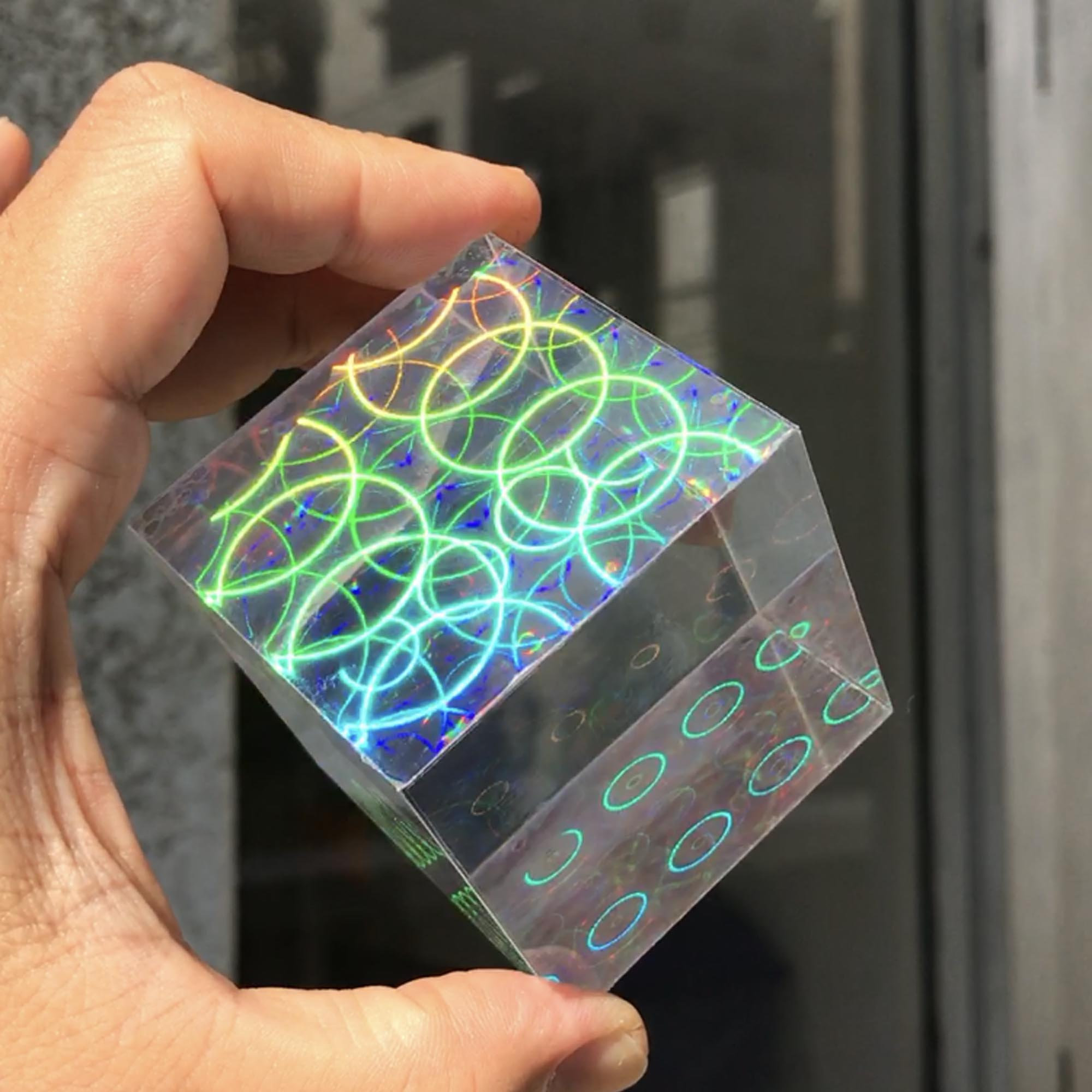Magic Holo Cube Prism 