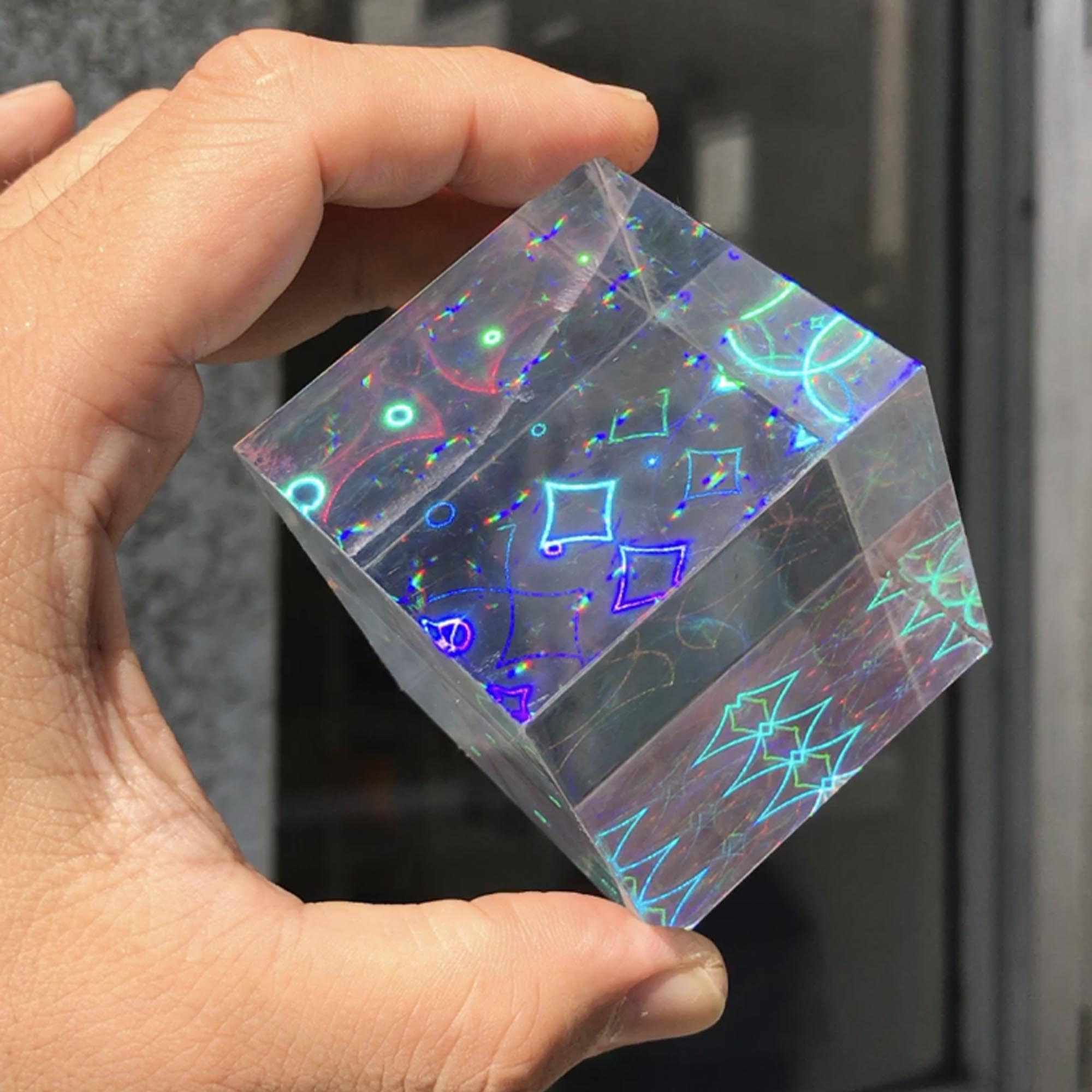 Magic Holo Cube Prism 