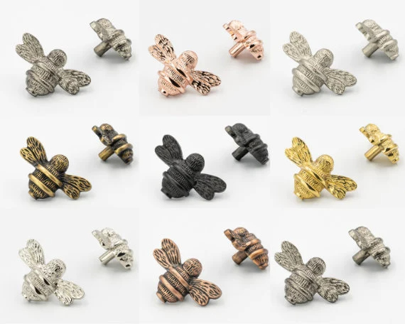 Bee Drawer Handle Solid Brass