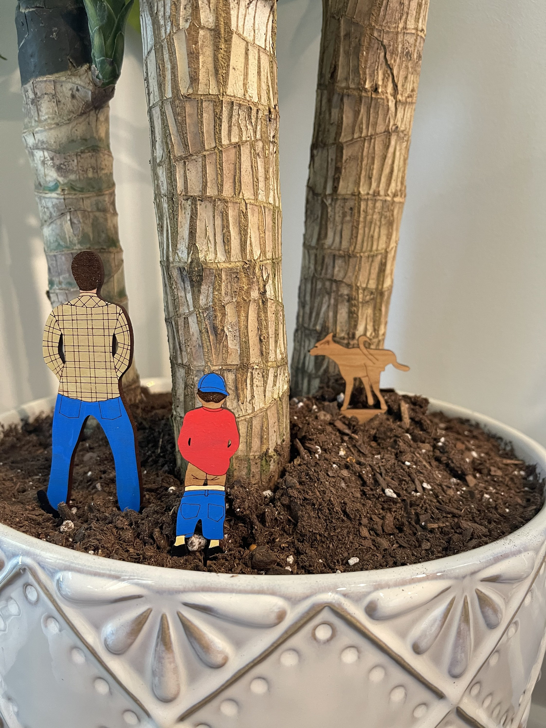 Funny Garden Stakes（Set of 3）