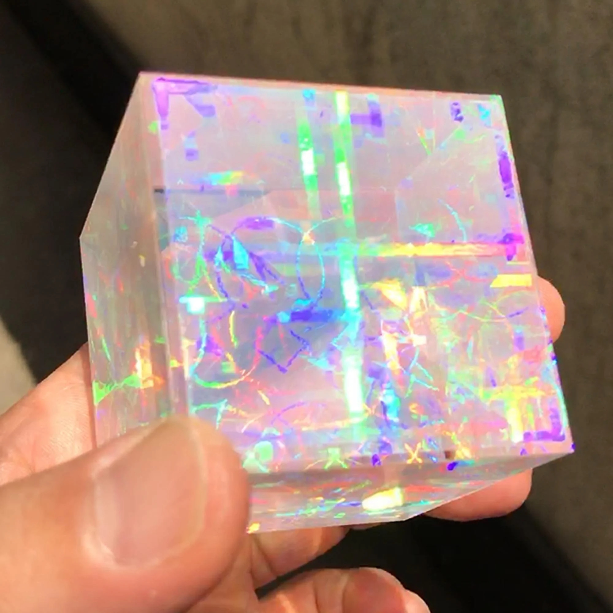 Magic Holo Cube Prism 