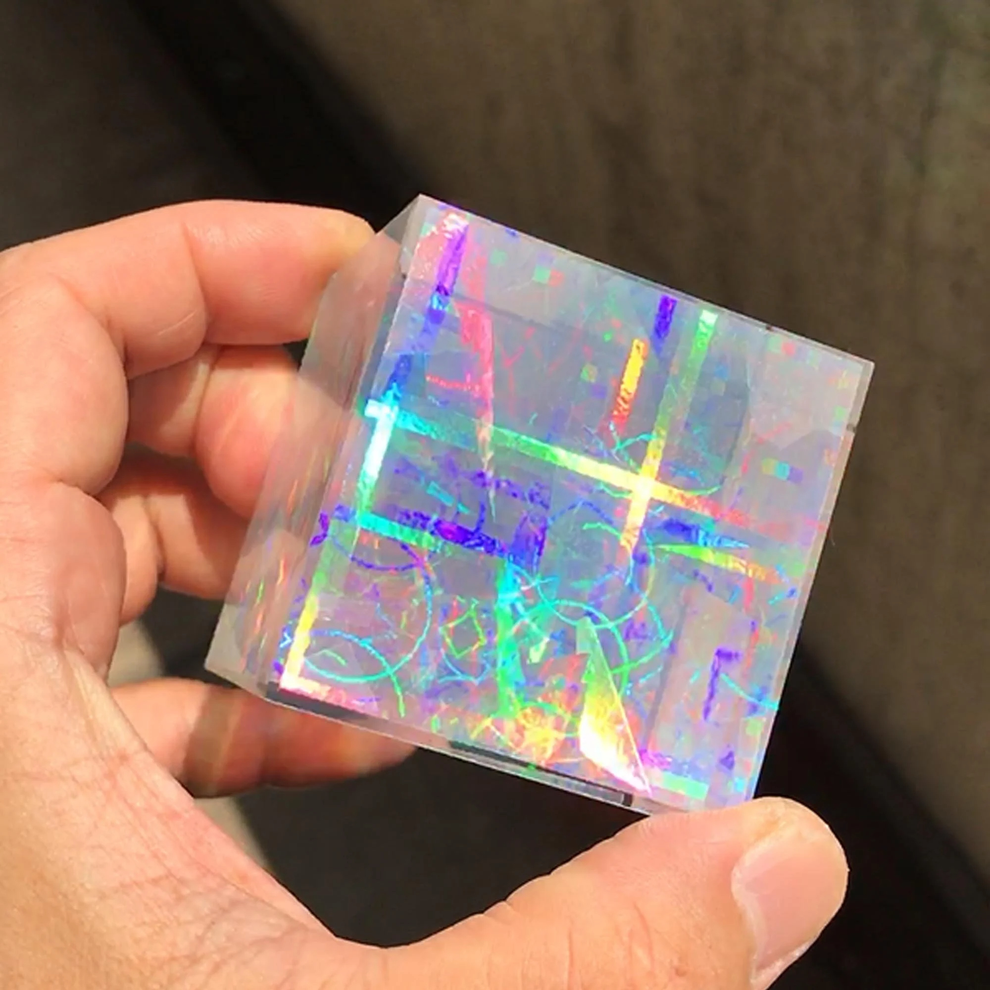 Magic Holo Cube Prism 