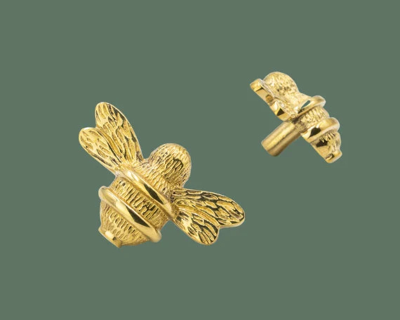 Bee Drawer Handle Solid Brass