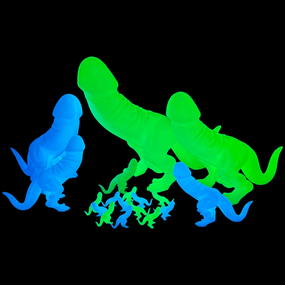🦕 Glow-in-the-Dark Dino Dick (Dickasaurus) 🦕